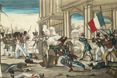 Act of Courage, 28th July 1830 by French School